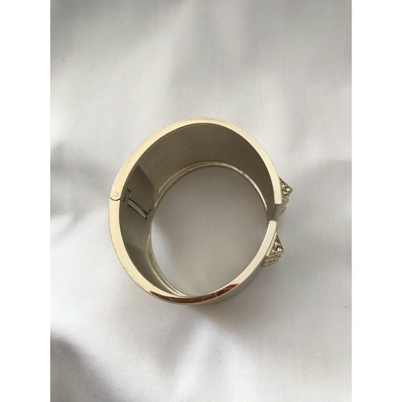 Victoria's Secret Scandalous Cuff Bracelet Gold Sexy Pyramid Limited Edition - Picture 11 of 12